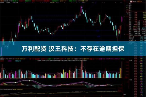 万利配资 汉王科技：不存在逾期担保